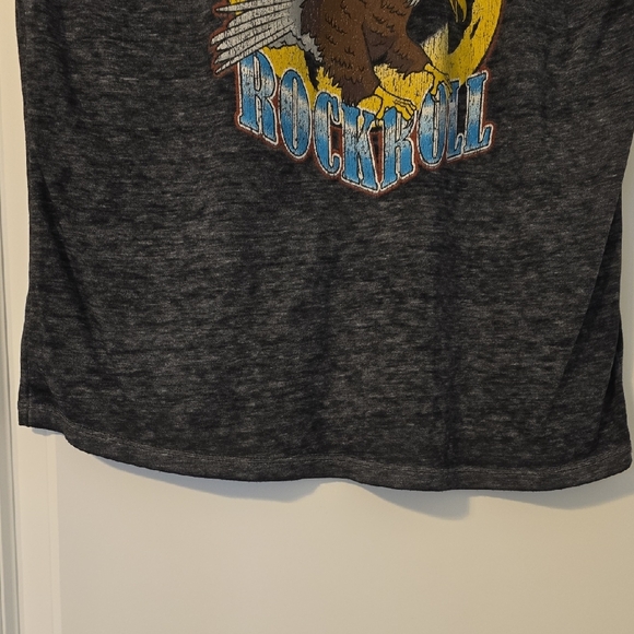 Express Charcoal Graphic Tee "RockRoll". Size XS - Picture 5 of 13